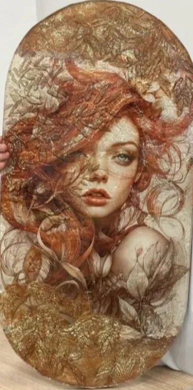 Картина «Девушка Весна» — Марина Якунина, Другое, аукцион Artstore