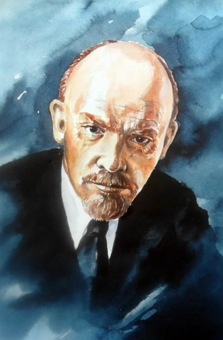 Картина «"Ленин"» — Роман Голосной, Портрет, аукцион Artstore