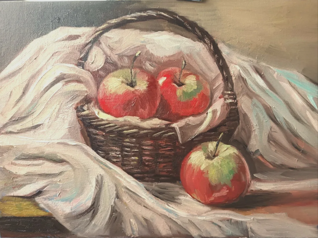 Картина «"Яблочки"» — Валерия Жидких, Натюрморт, аукцион Artstore