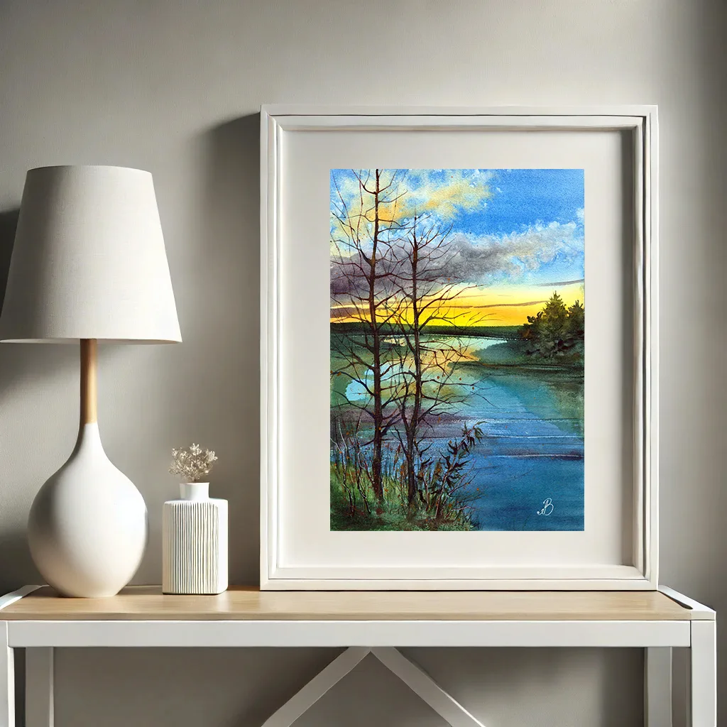 Дыхание вечернего озера