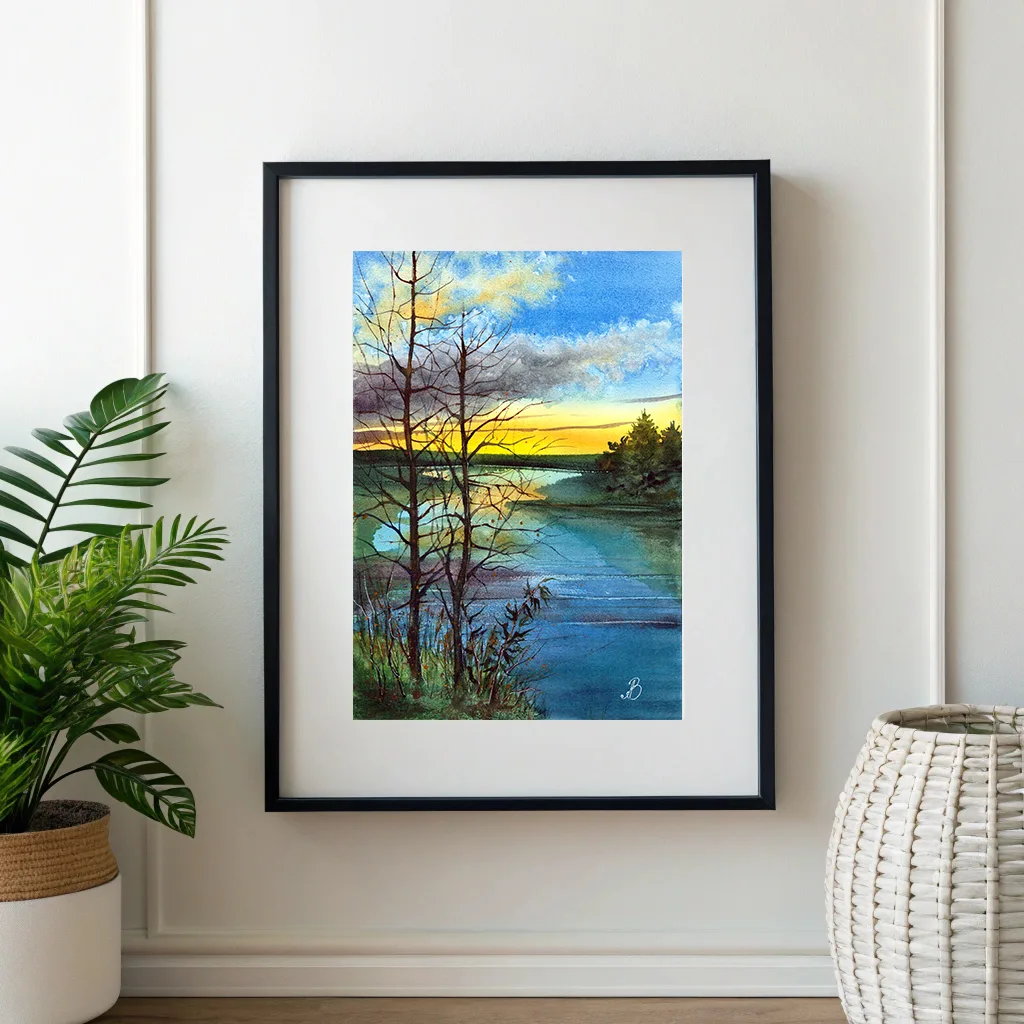 Дыхание вечернего озера