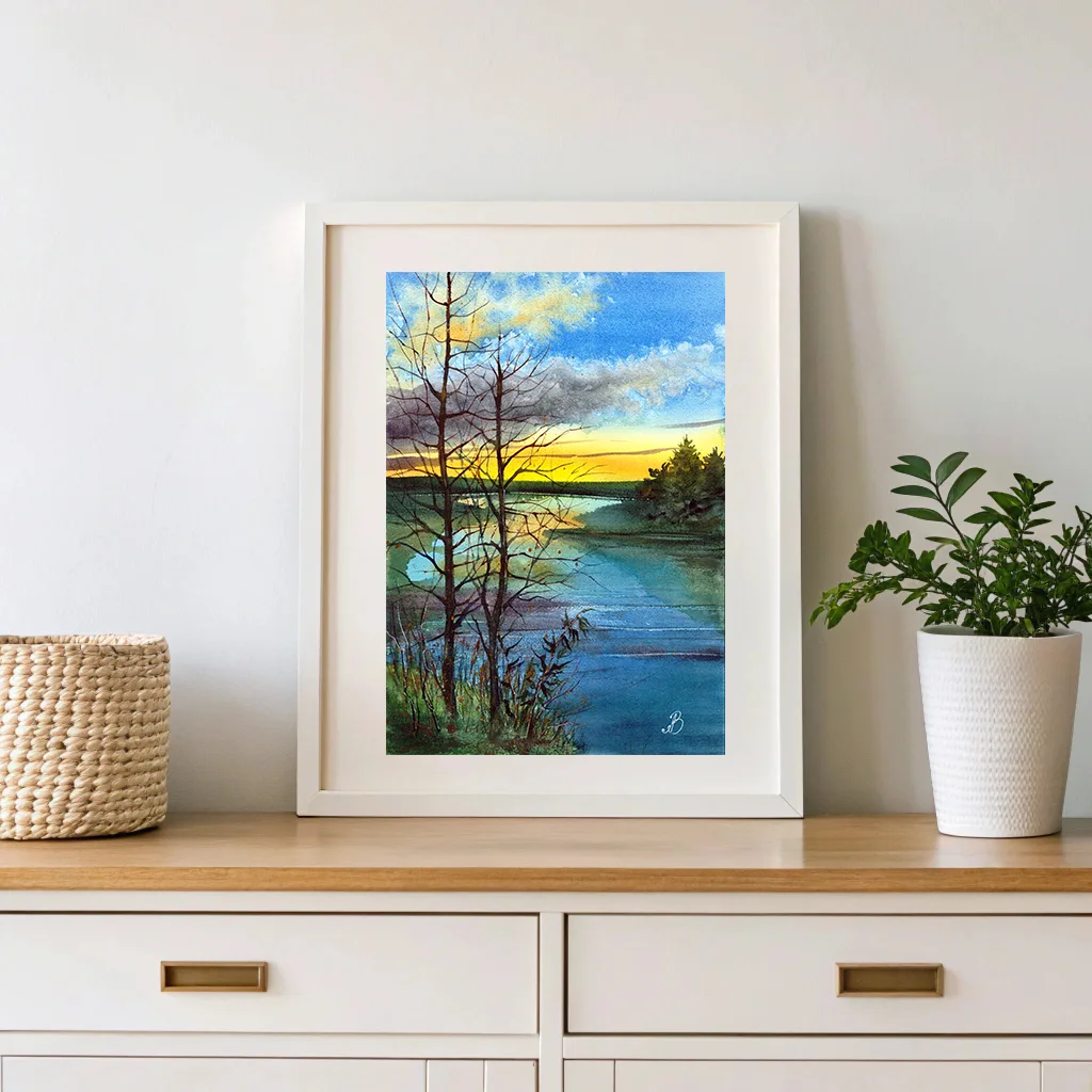 Дыхание вечернего озера