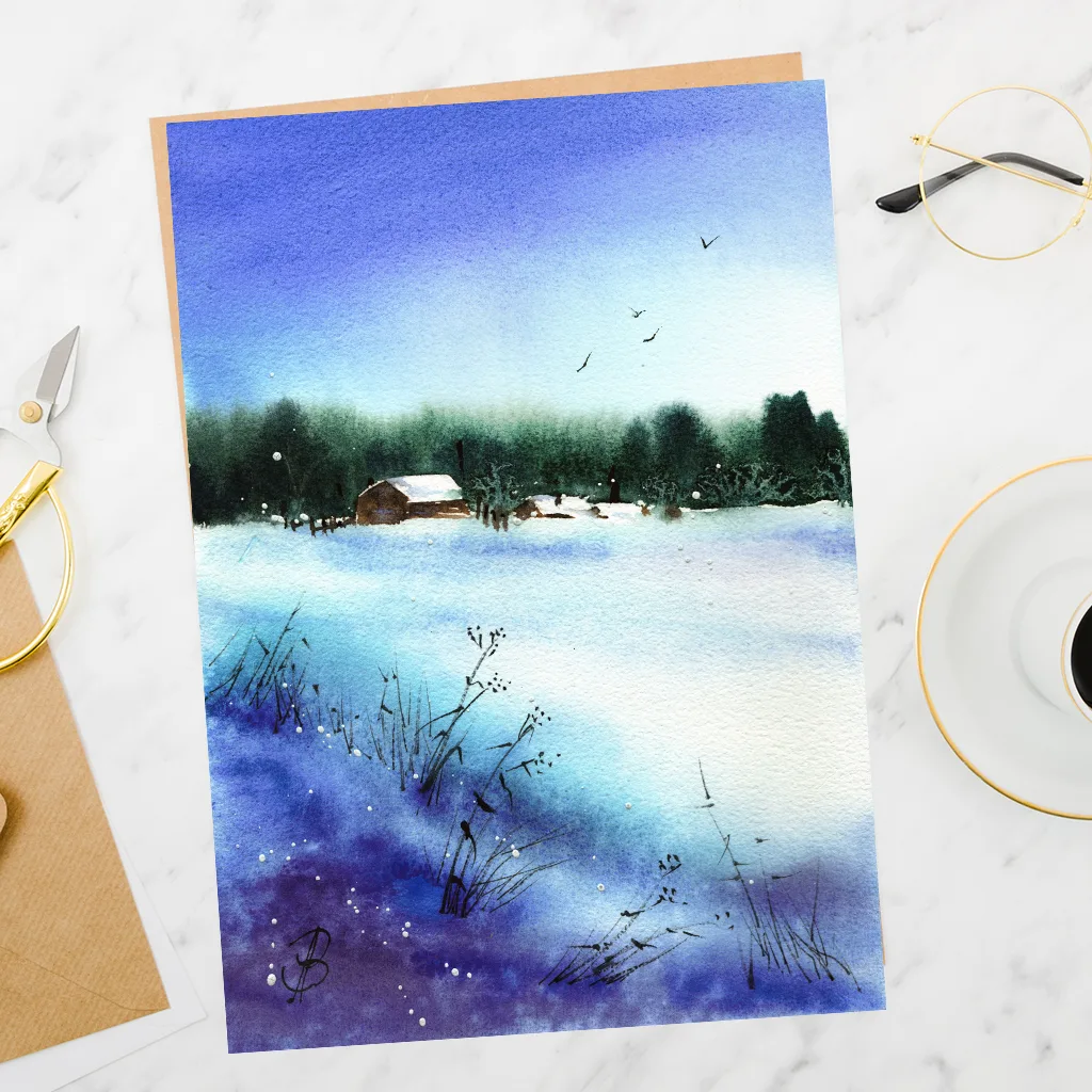 Зимний хутор