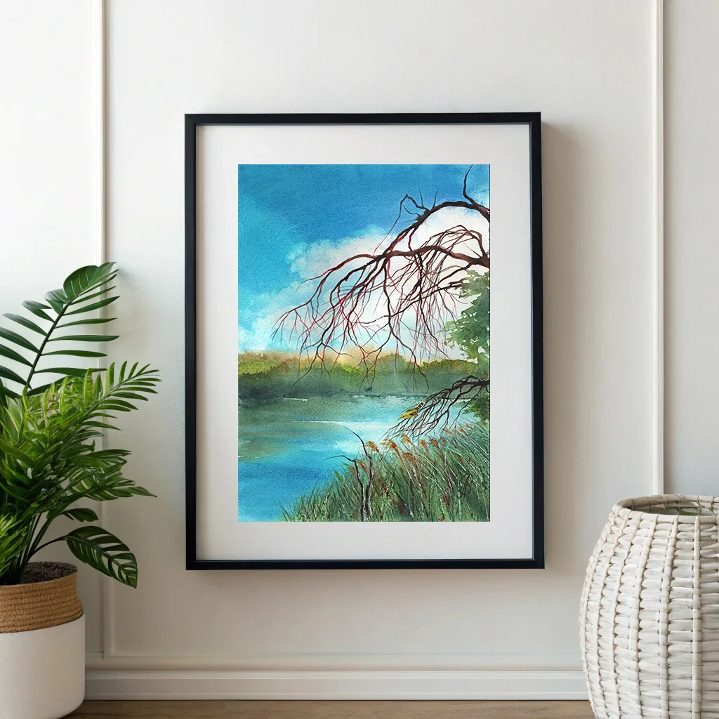 Иволга у реки