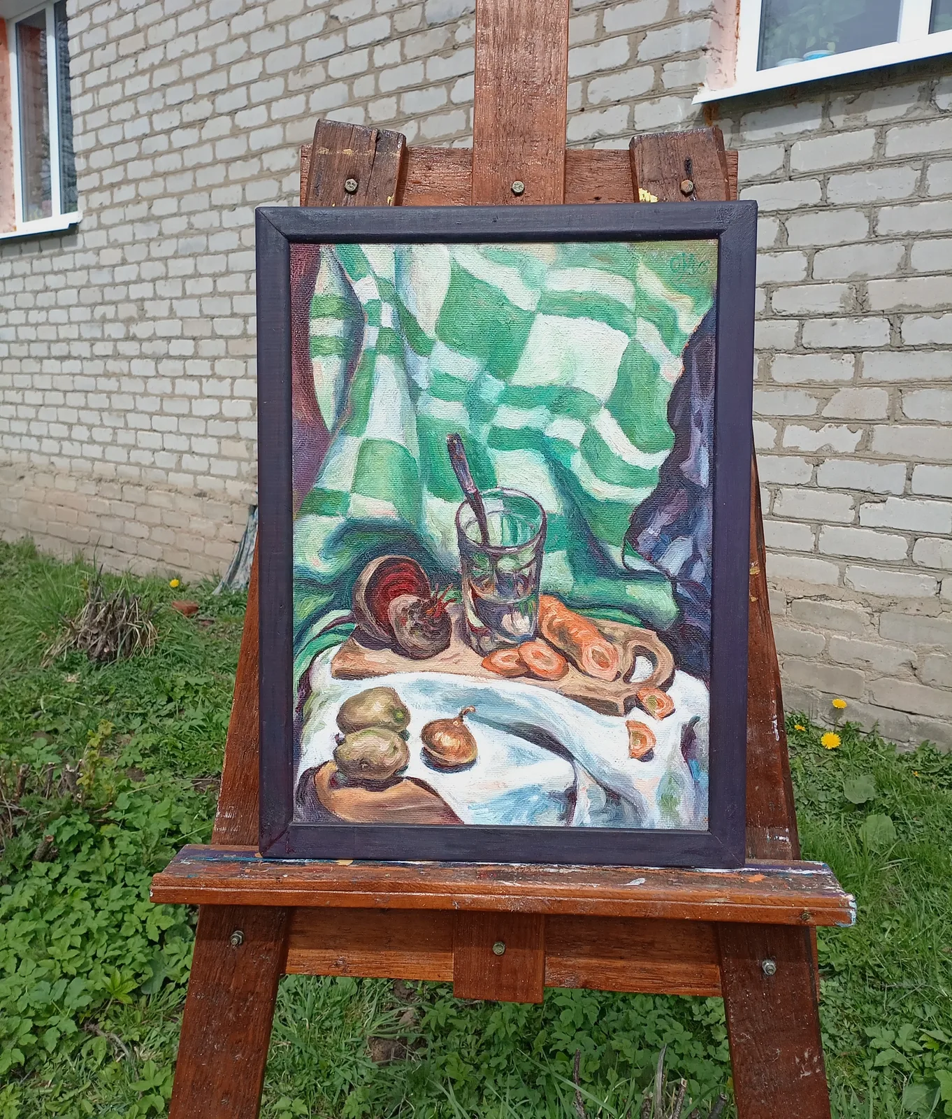 "Натюрморт с одеялом"