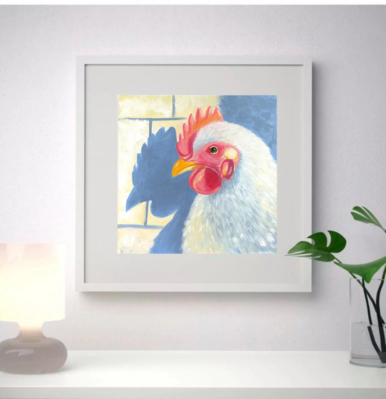 Портрет курочки