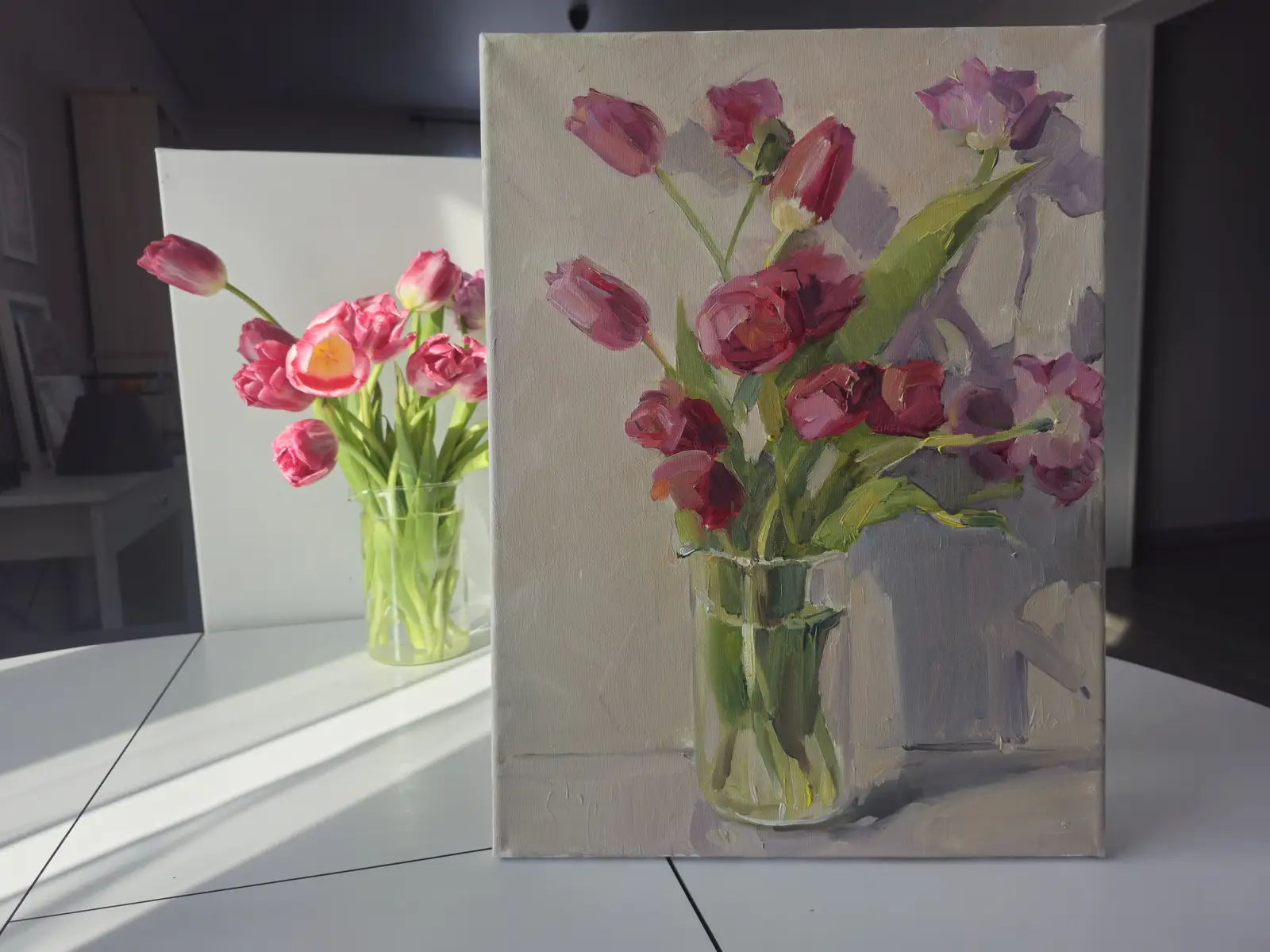 Солнечные тюльпаны