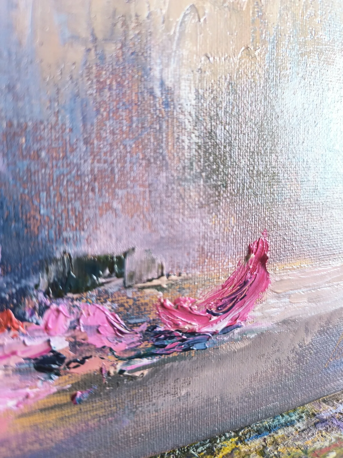 Розовый букет