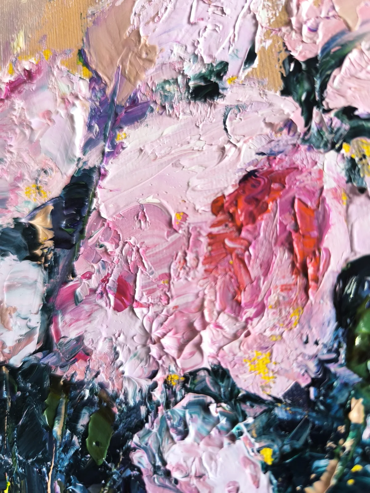 Розовый букет