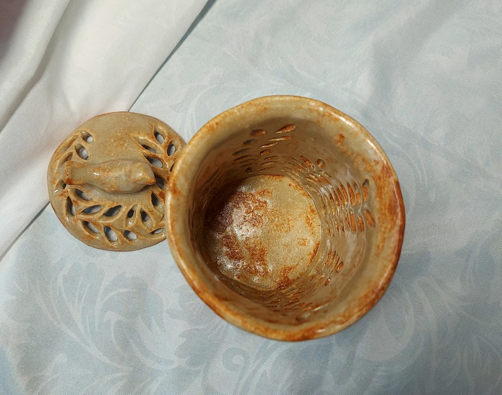 Подсвечник керамический