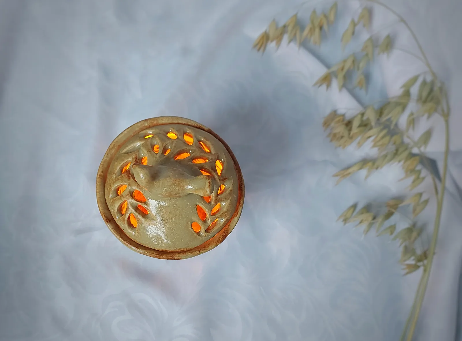 Подсвечник керамический