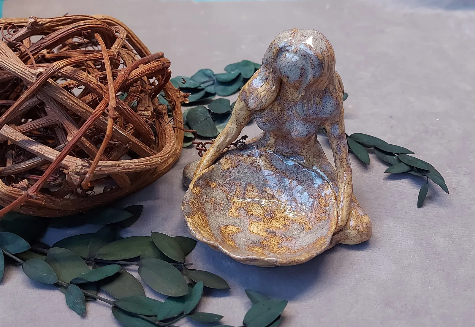 Подсвечник керамический Проматерь