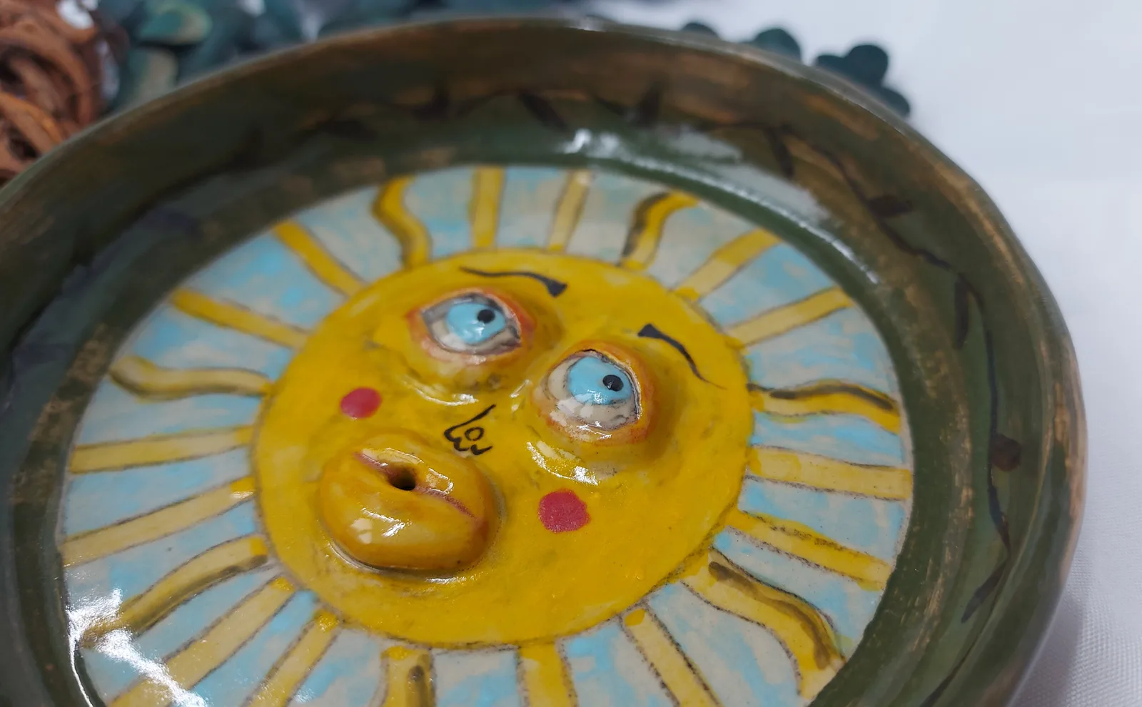 Тарелочка Солнышко