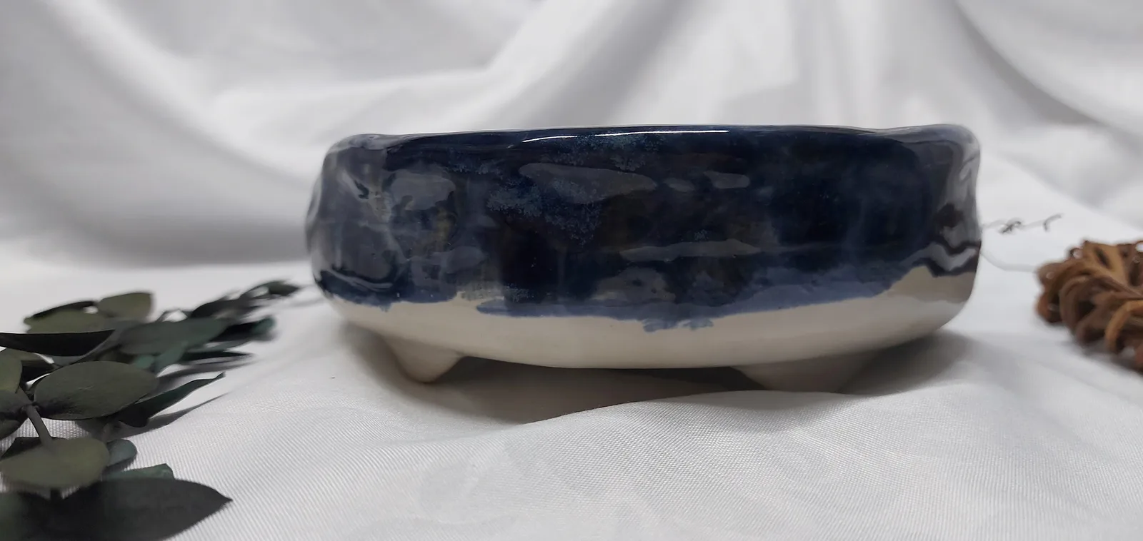 Керамическая ваза - роузболл, кензан