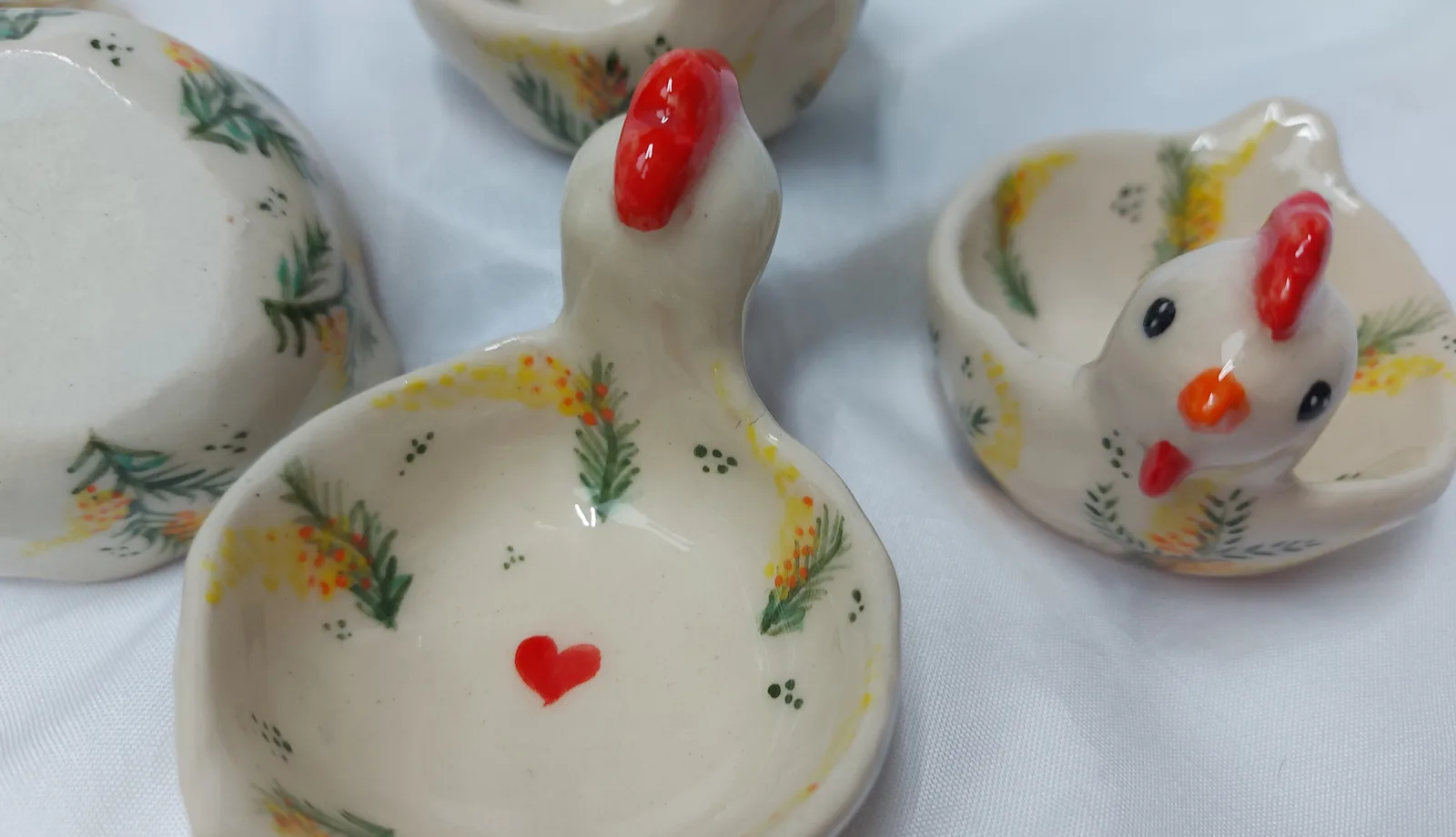 Курочка керамическая