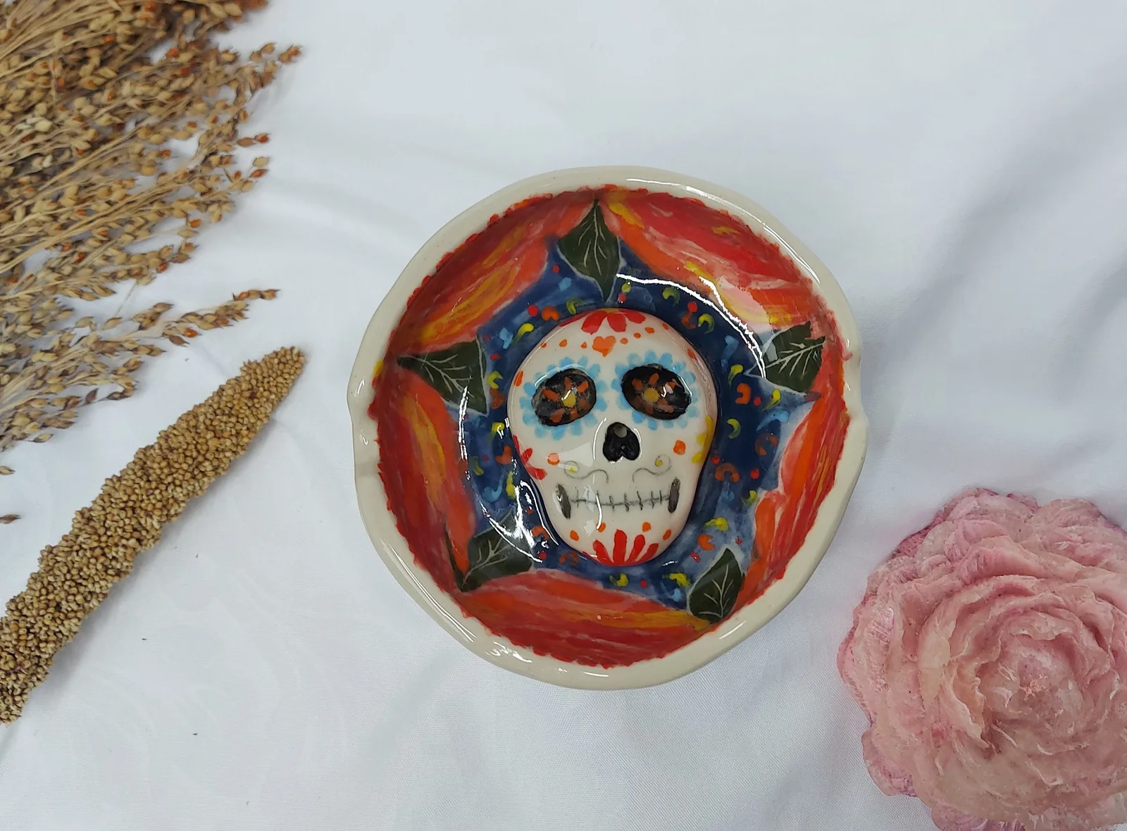 Блюдце для украшений или мелочей, подставка для аромапалочек