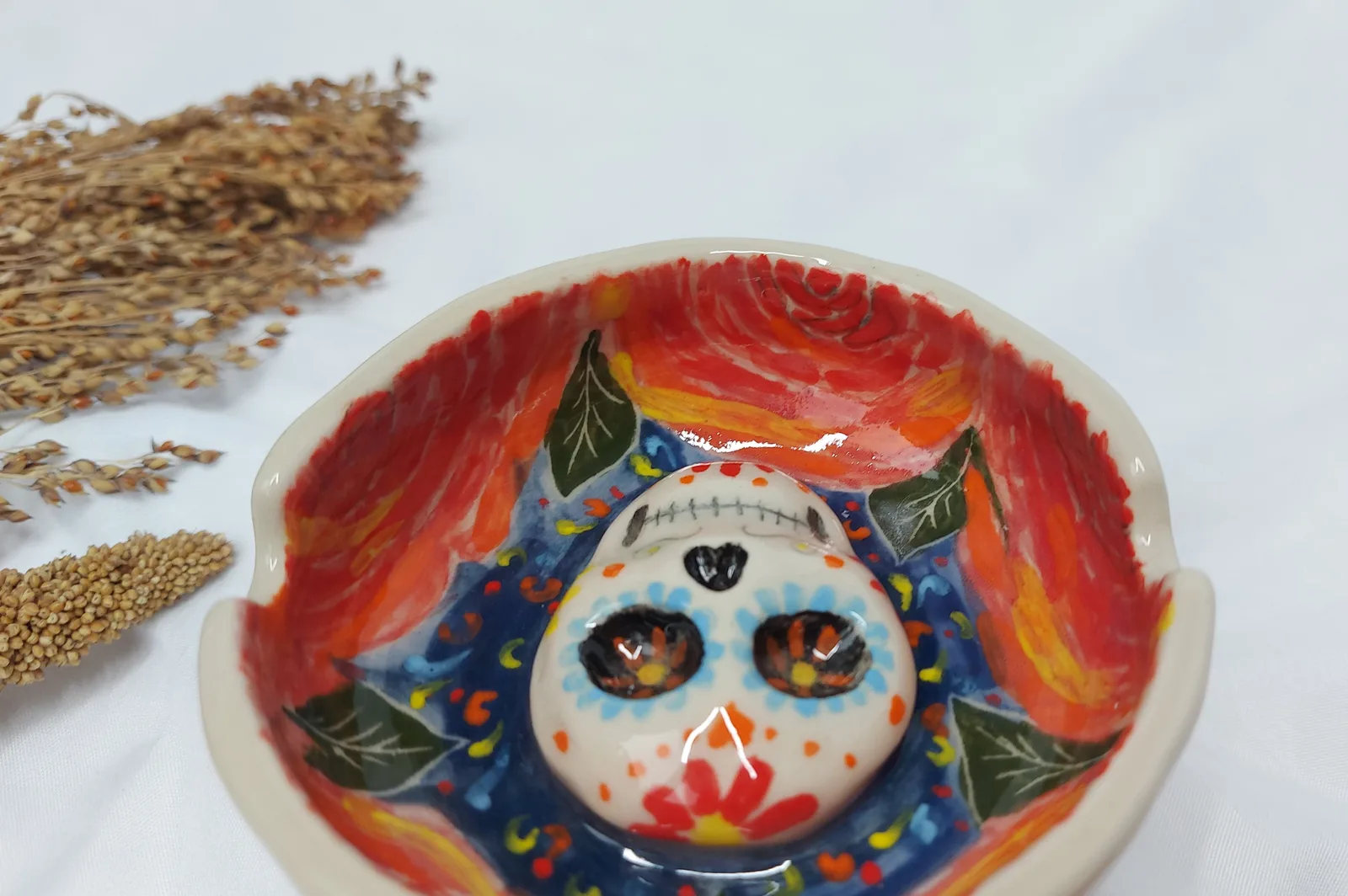 Блюдце для украшений или мелочей, подставка для аромапалочек