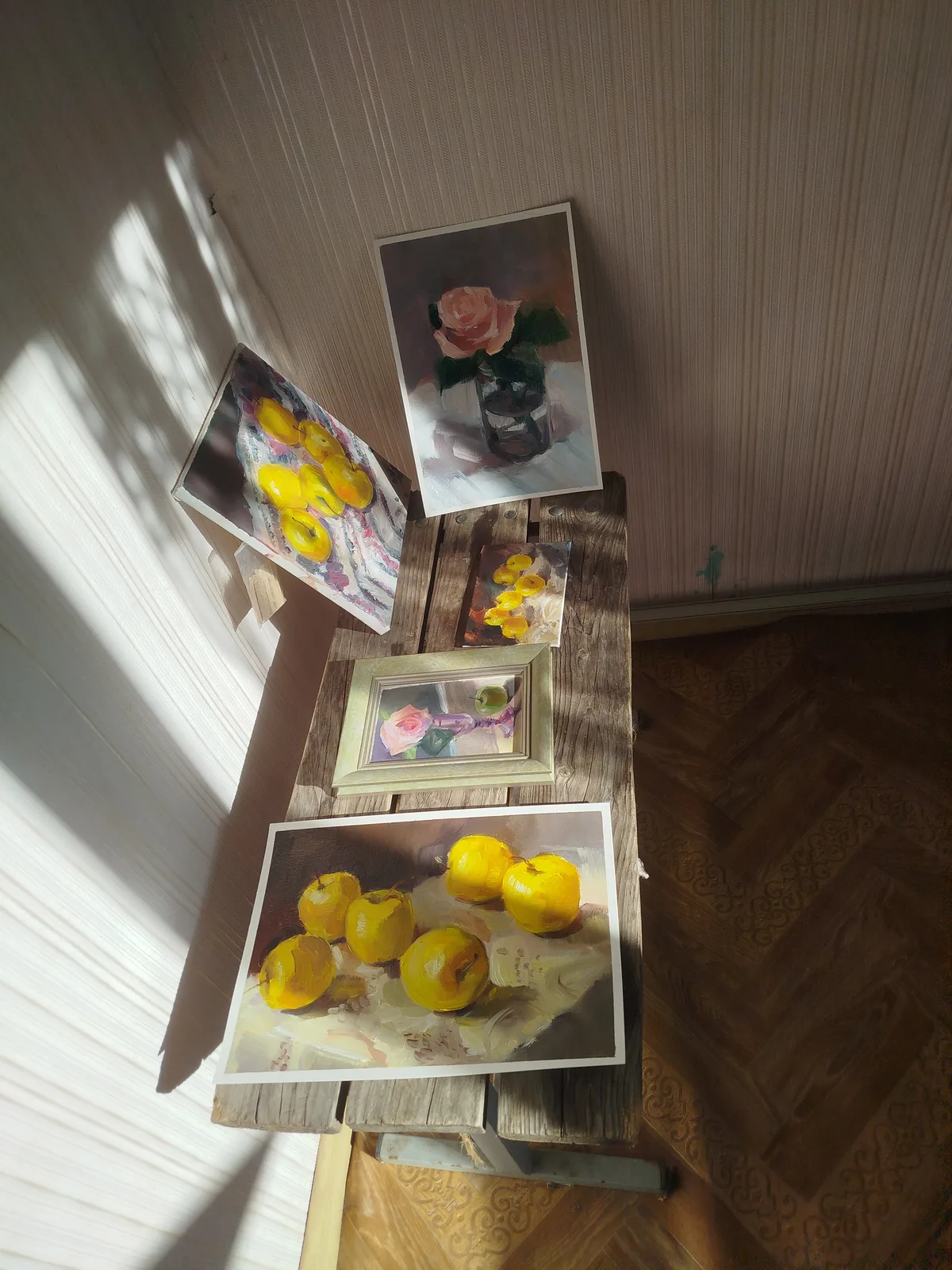 Жёлтые яблоки