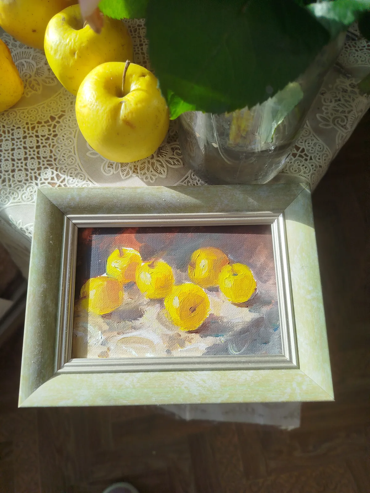 Жёлтые яблоки