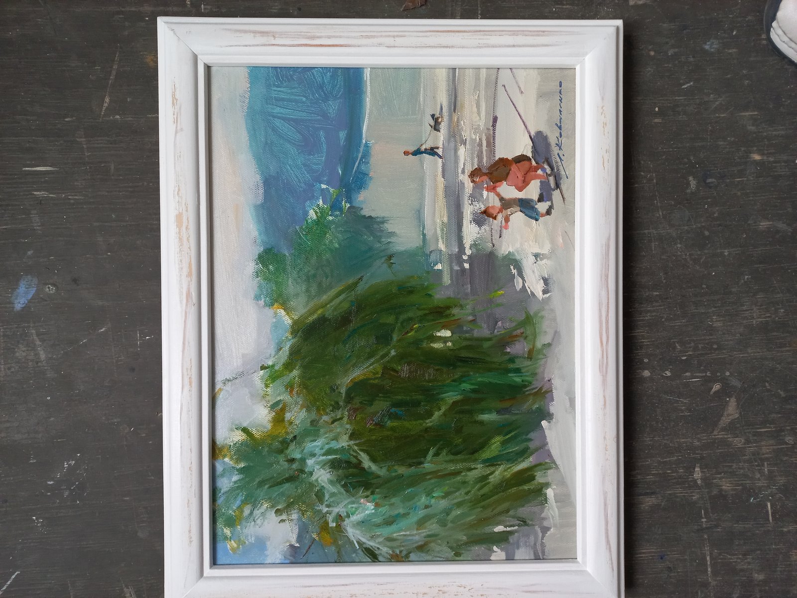 "Ивушки- ладушки", этюд