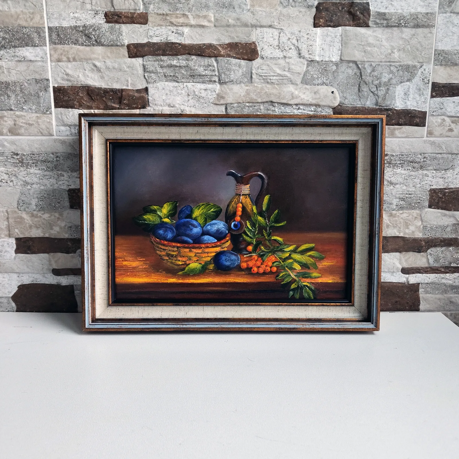 Сливы и рябина