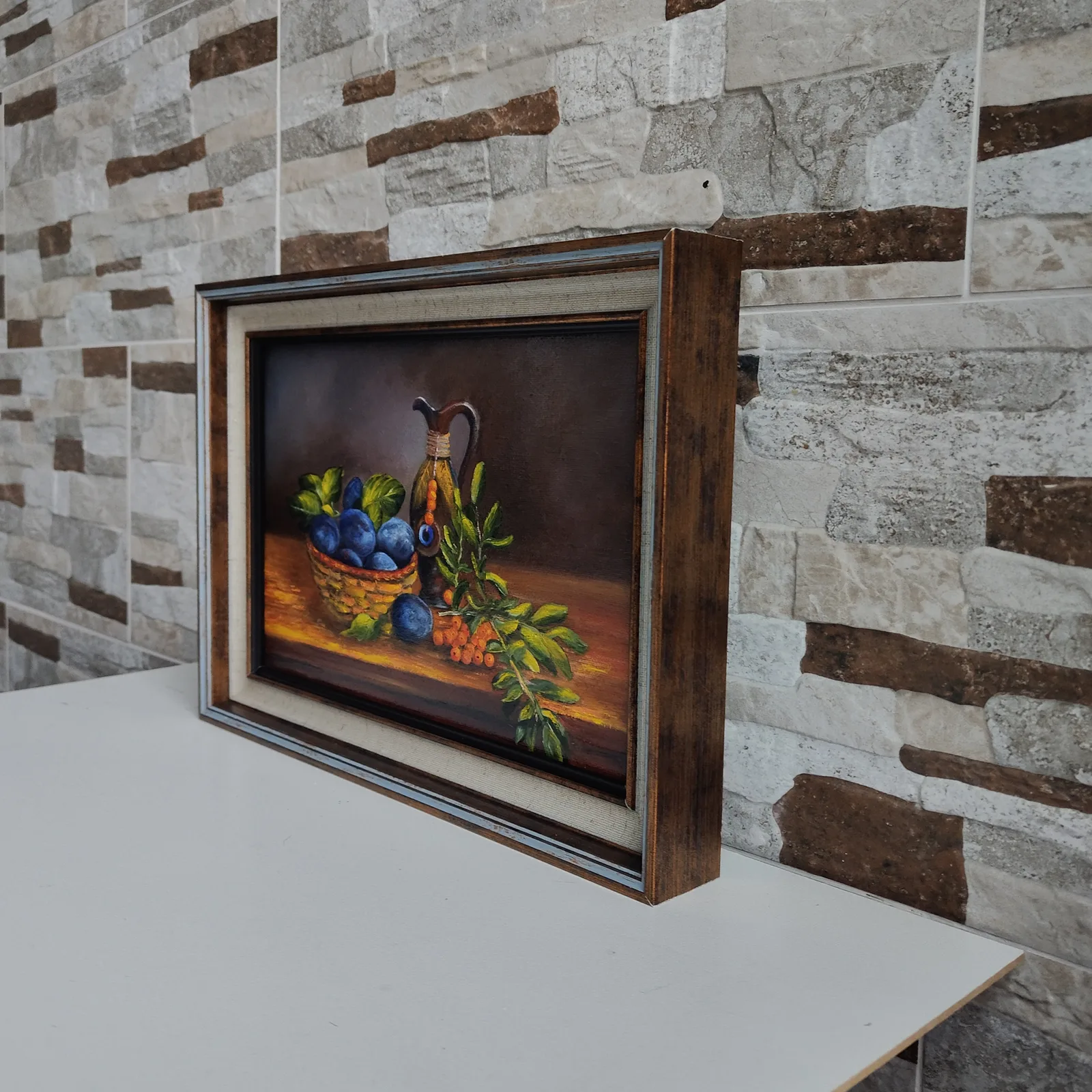 Сливы и рябина