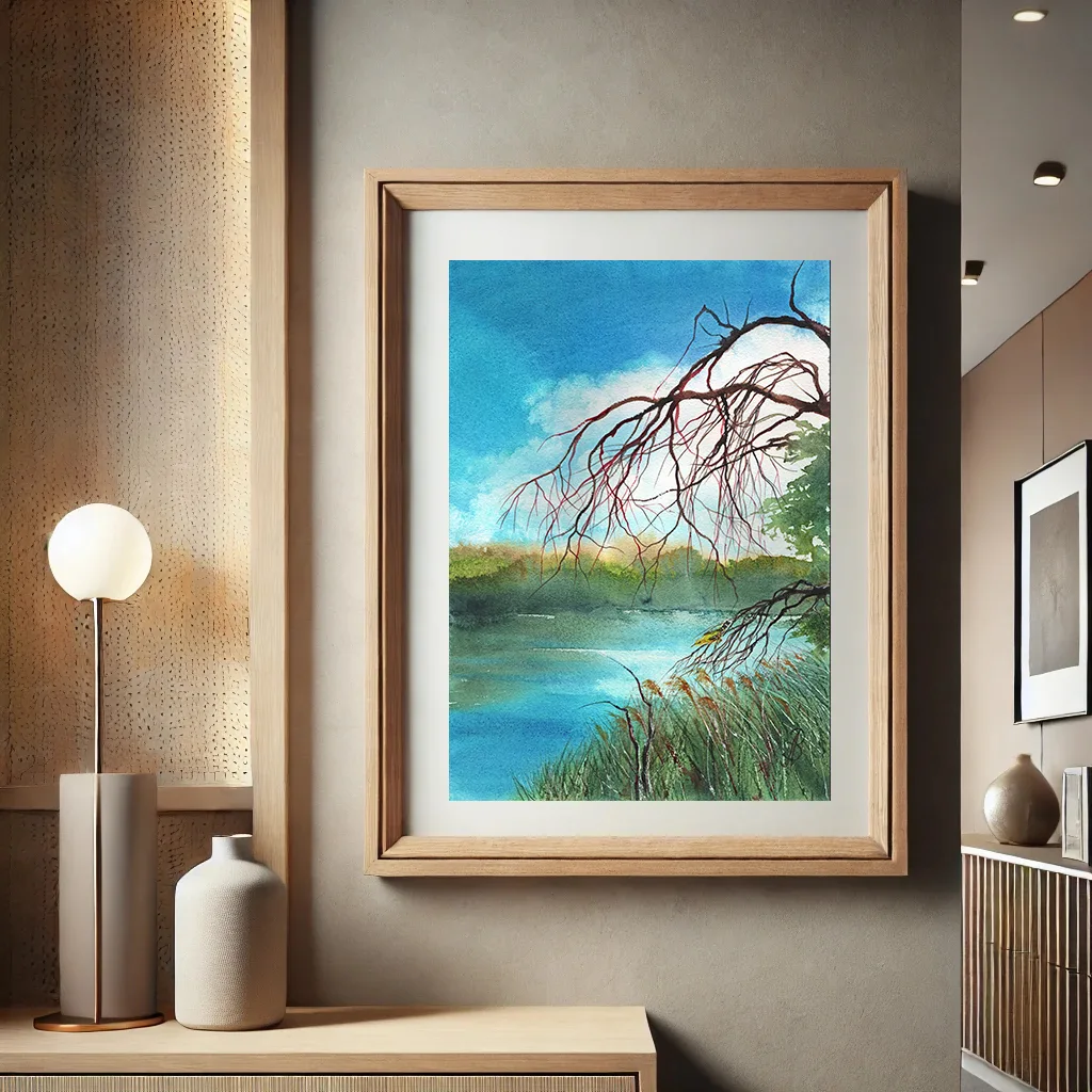 Иволга у реки