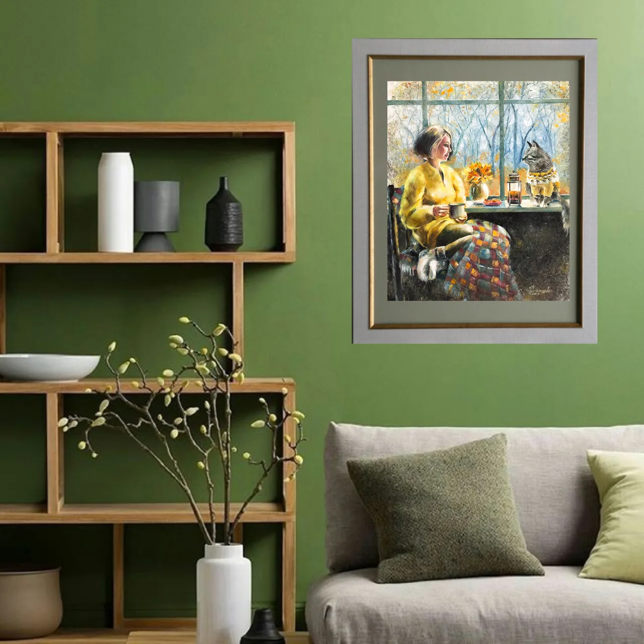 "У осеннего окна"