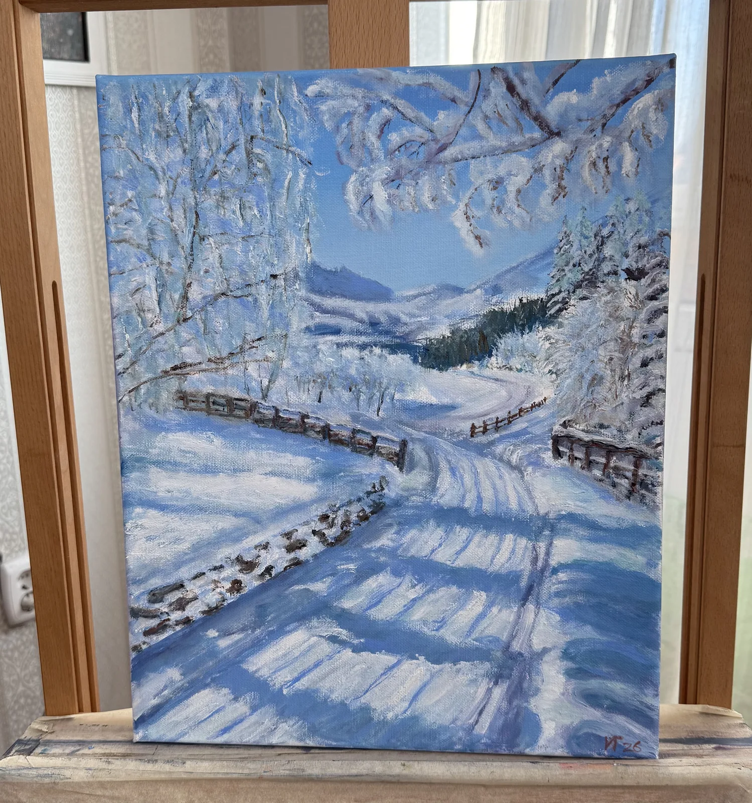 “Зима в предгорьях»