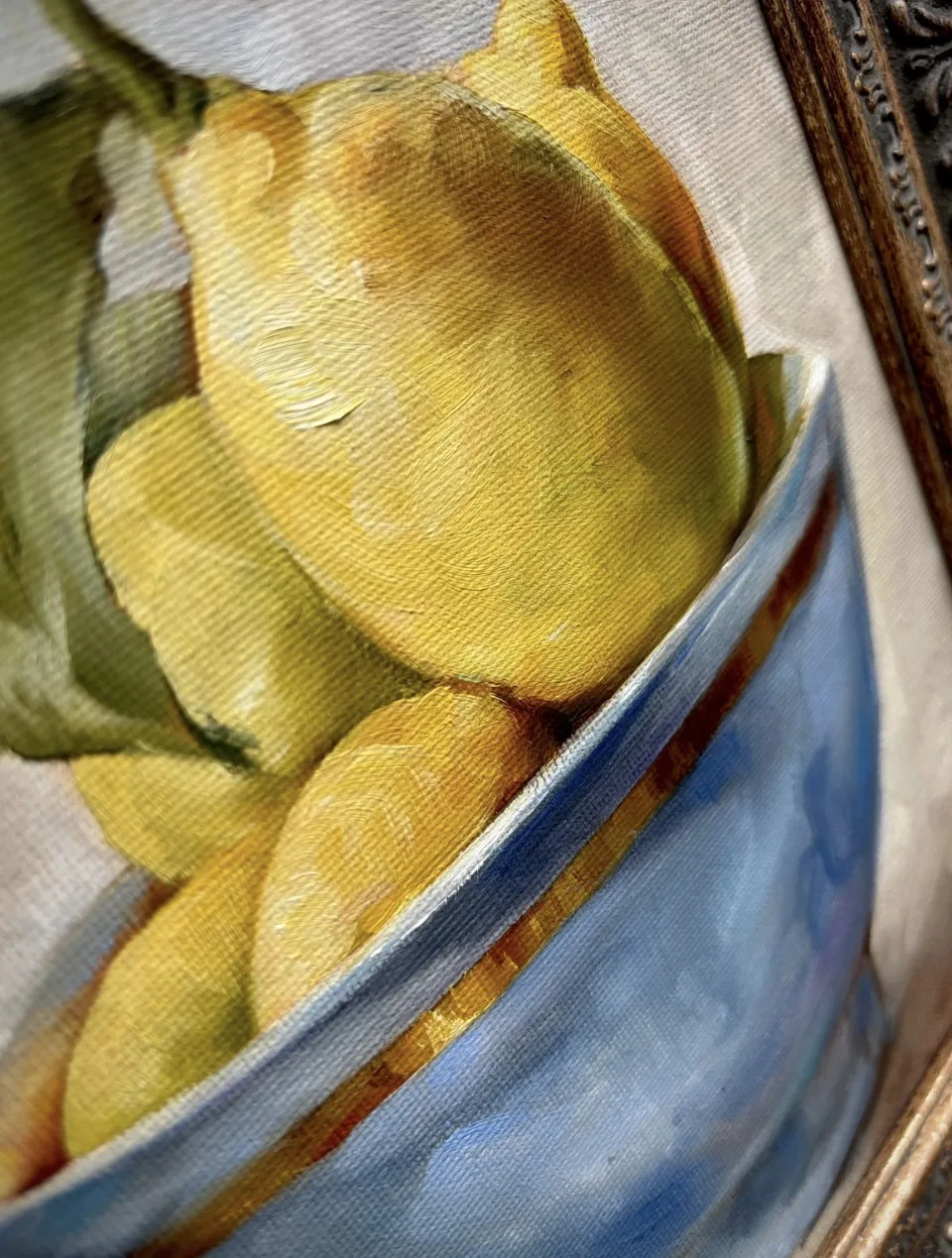 «Лимоны в синей пиале»