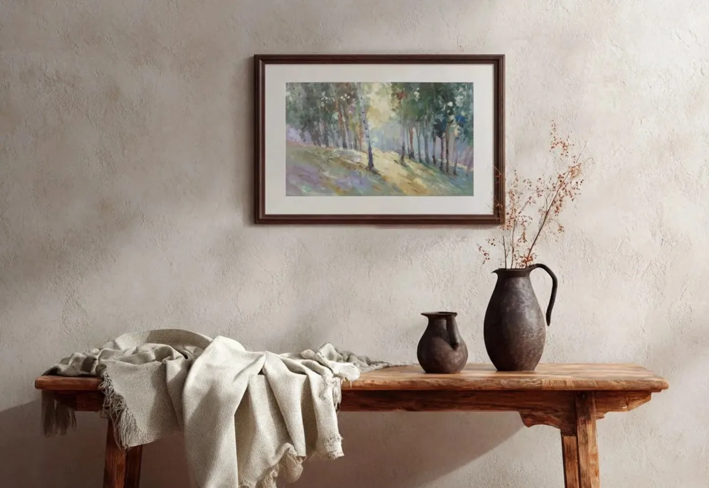 Тихий свет в лесу