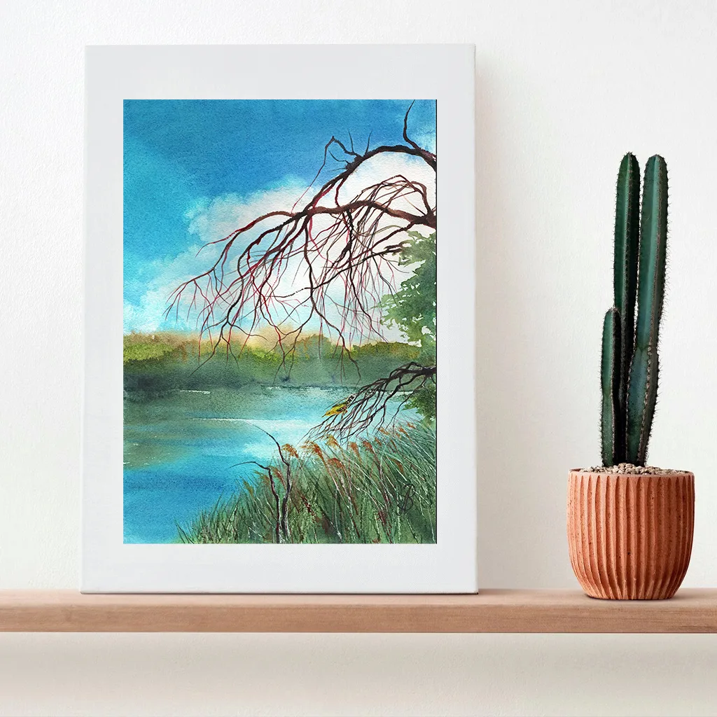 Иволга у реки