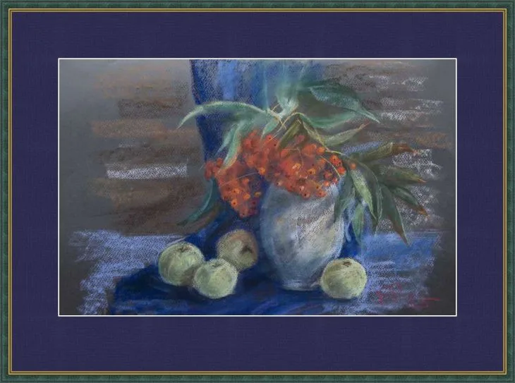 Натюрморт с рябиной