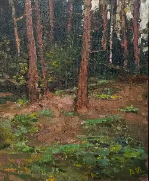Грибная опушка.
