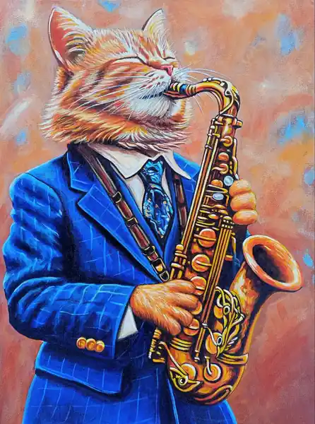 Картина «"Мелодия любви"» — Светлана Кижаева, Анималистика, аукцион Artstore