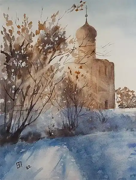В лучах солнца