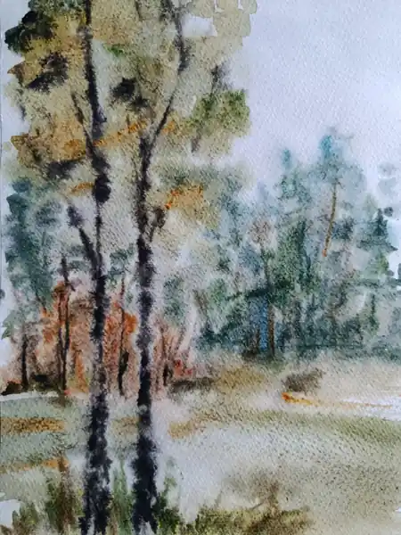 Лес