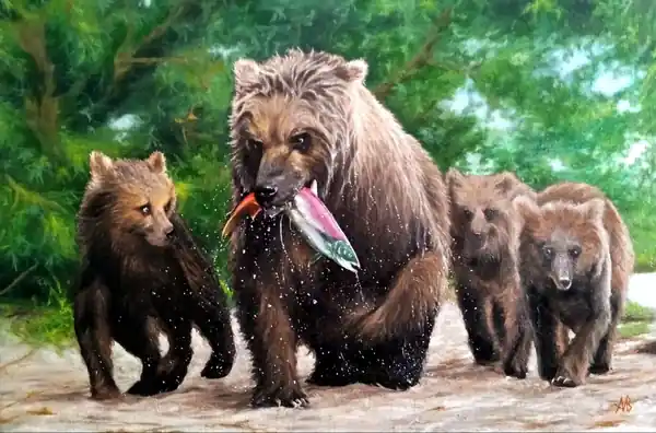 С рыбалки