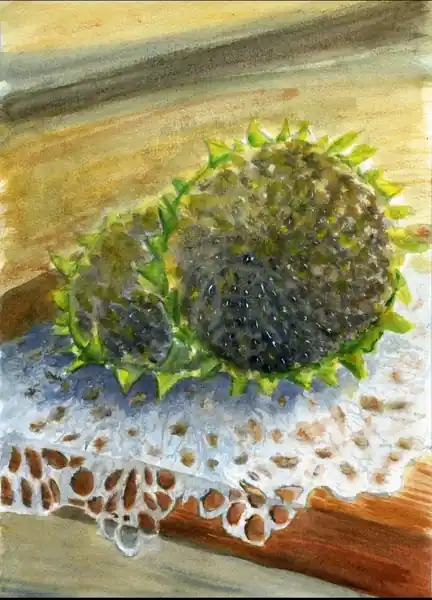 Подсолнухи, А4