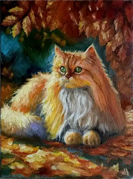 осенний кот-6