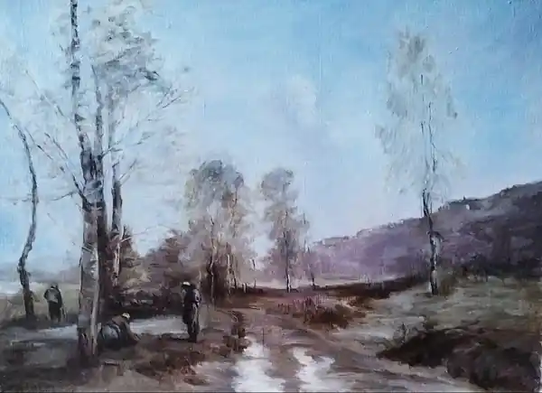 Пейзаж с фигурами