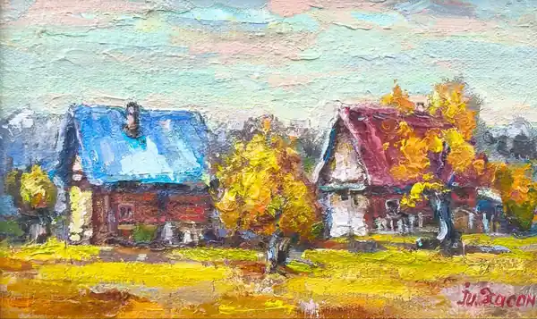 Осень в деревне