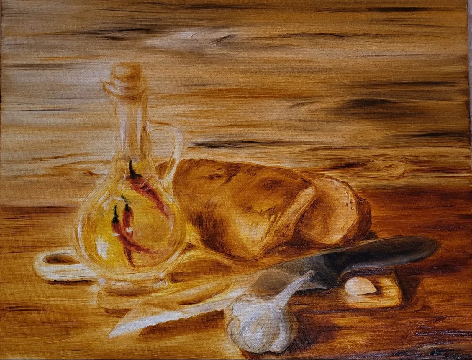 Картина «🍞 ХЛЕБ 2026» — Елена Потапова, Натюрморт, аукцион Artstore