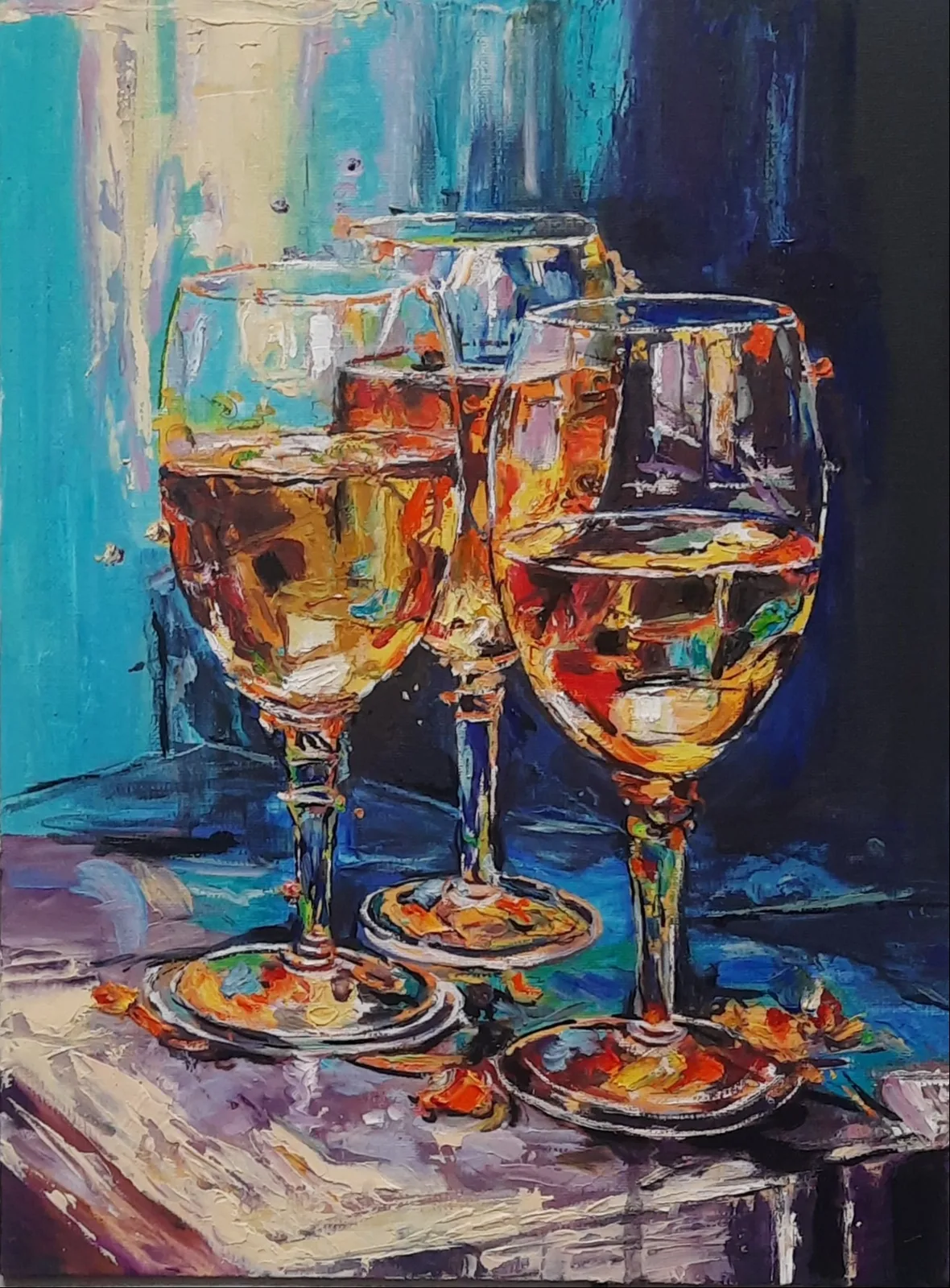 Картина «Дружеские посиделки» — Светлана Хорват, Натюрморт, аукцион Artstore