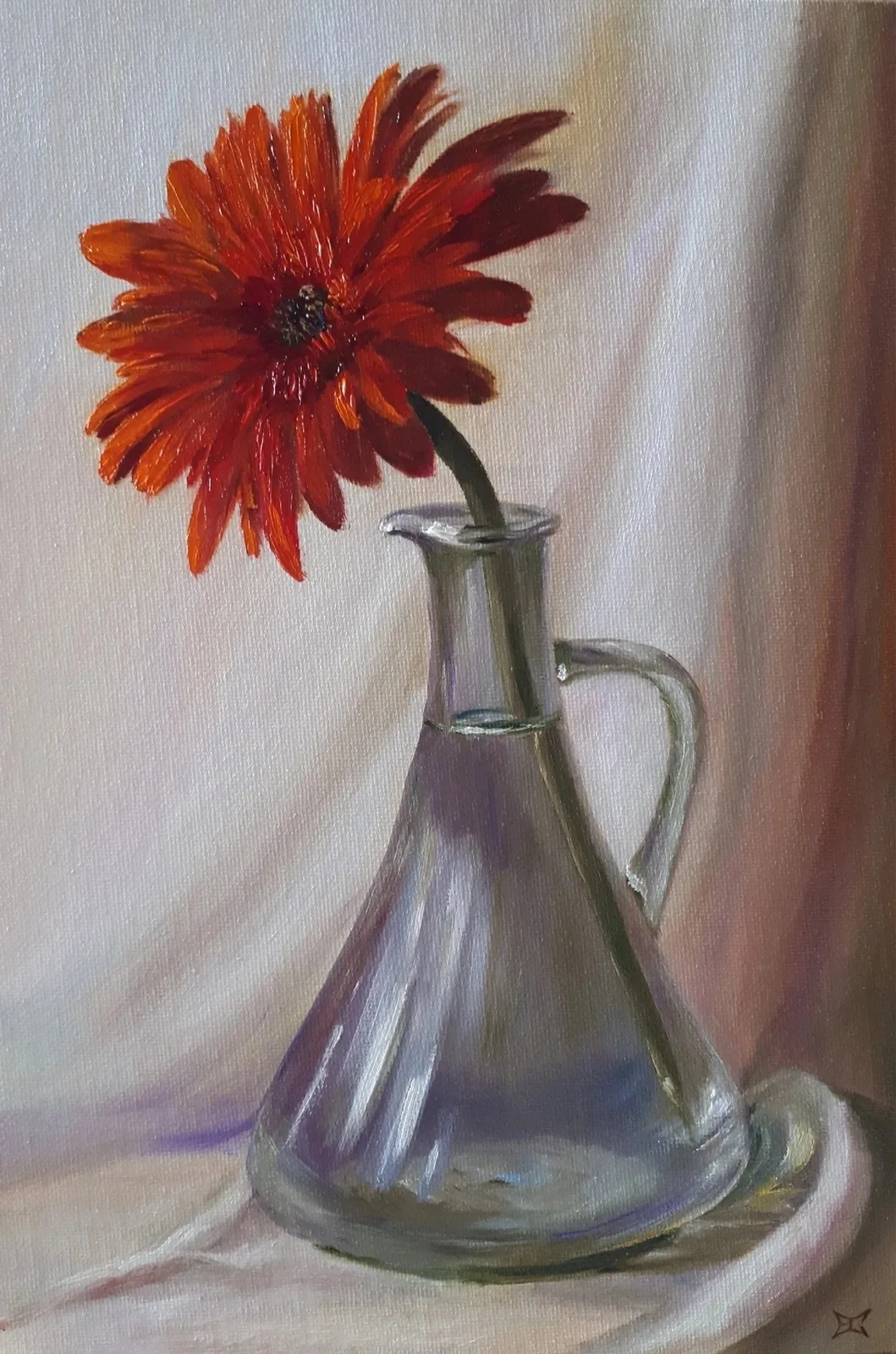 Картина «"Гербера"» — Елена Сотникова, Натюрморт, аукцион Artstore