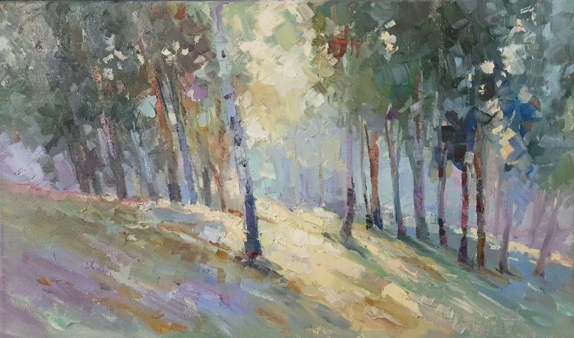 Тихий свет в лесу