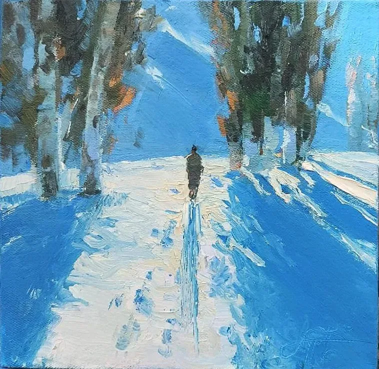 Картина «Путь к горизонту» — Юрий Худов, Пейзаж, аукцион Artstore