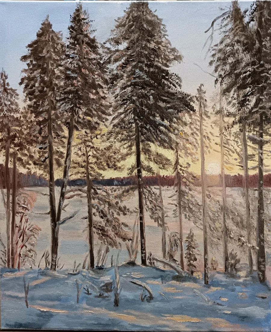 Картина «"Март"» — Валерия Жидких, Пейзаж, аукцион Artstore