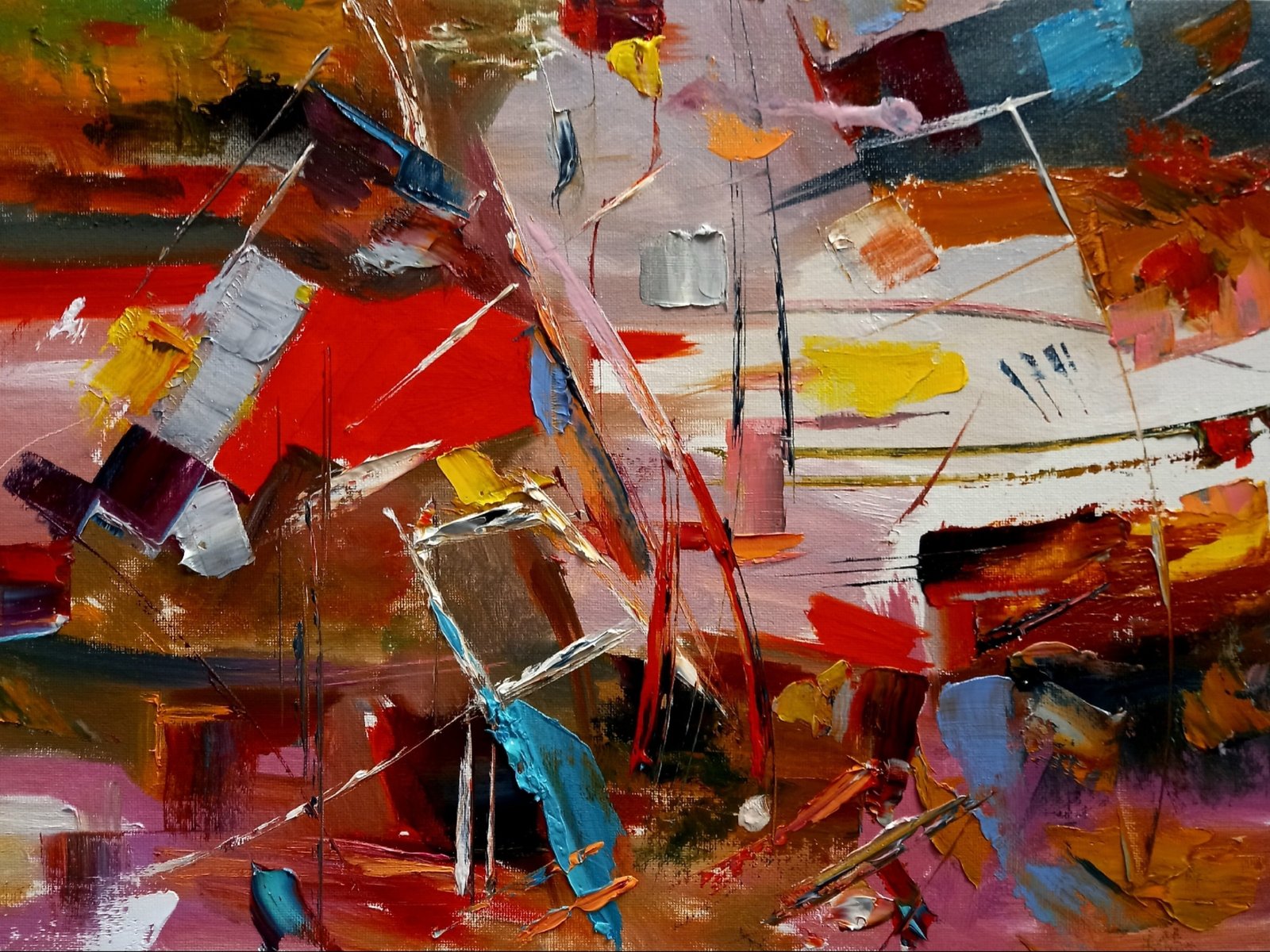 Картина ««Абстрактное настроение»» — Сергей Могилевский, Абстракция, аукцион Artstore