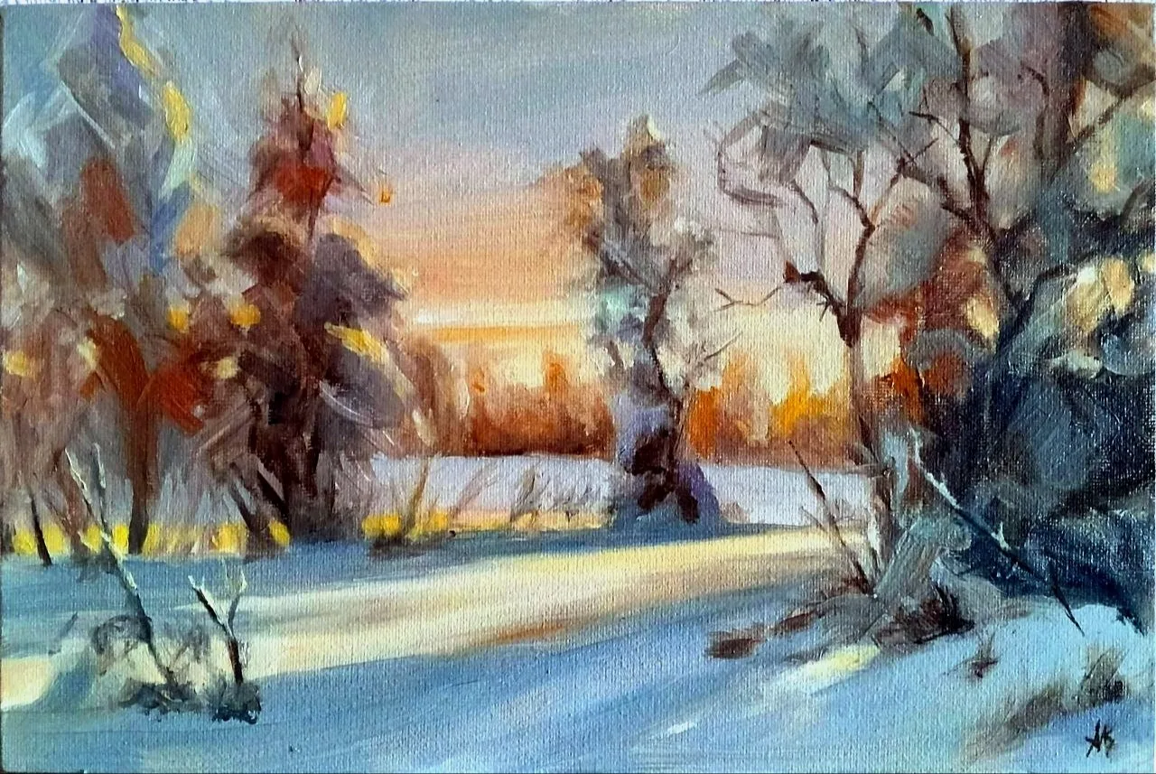 Зимний пейзаж